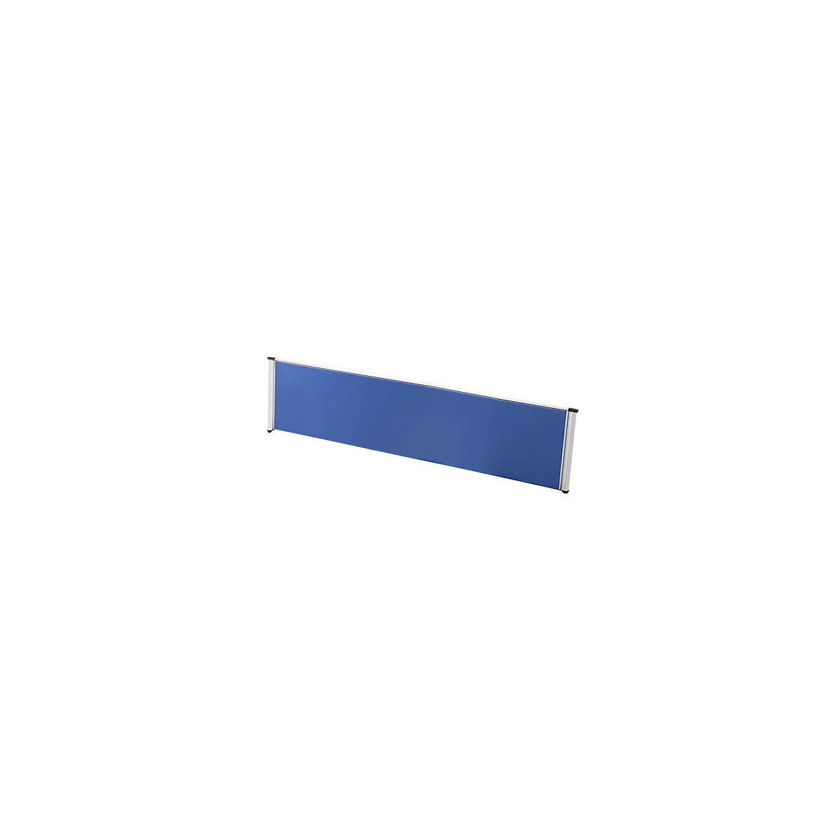 Cloison de séparation de table Aluna, 1000 x 400 mm, bleu
