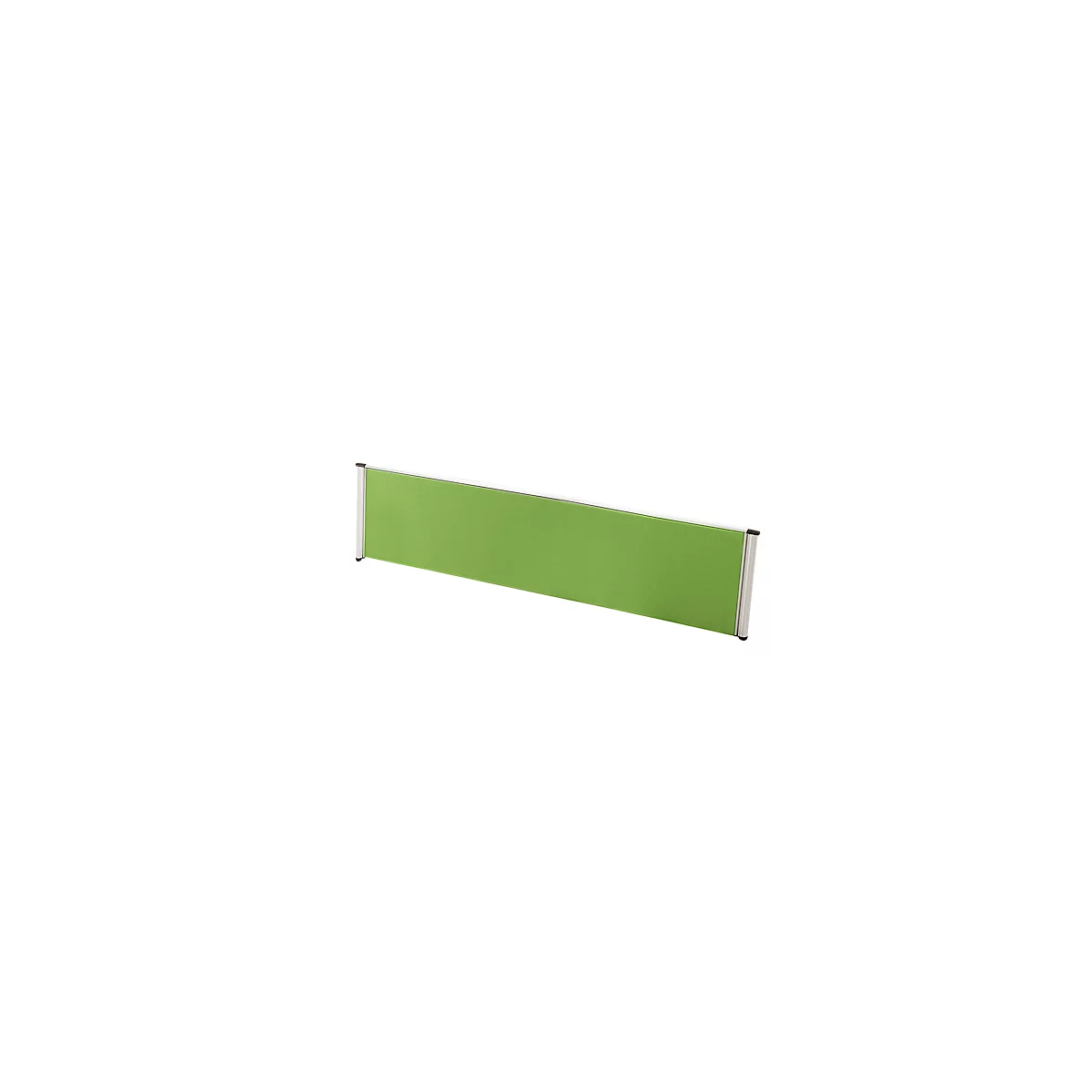 Cloison de séparation de table Aluna, 1000 x 400 mm, vert