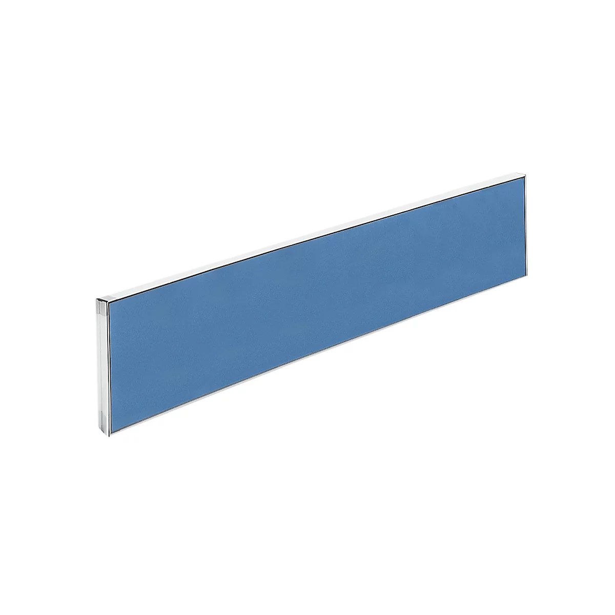 Cloison de séparation de table Aluna plus, 1600 x 400, bleu