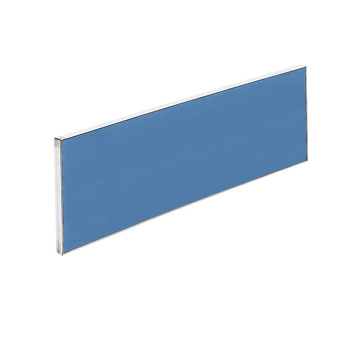 Cloison de séparation de table Aluna plus, 1600 x 600, bleu
