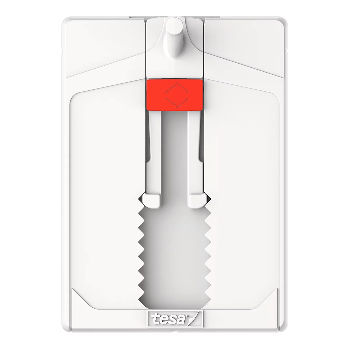 Clou adhésif tesa®, pour papier peint et plâtre, force adhésive jusqu'à 2 kg, réglable en hauteur, amovible, 2 pièces