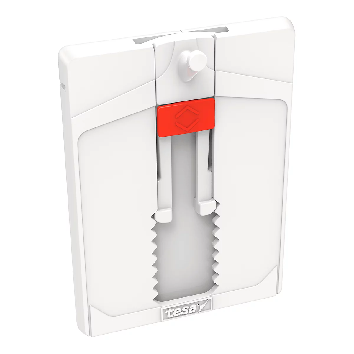 Clou adhésif tesa®, pour papier peint et plâtre, force adhésive jusqu'à 2 kg, réglable en hauteur, amovible, 2 pièces
