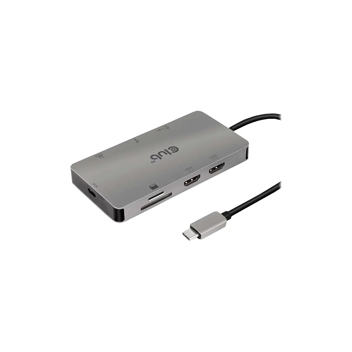 Club 3D - Dockingstation - USB-C 3.2 Gen 1 / Thunderbolt 3 - HDMI - 1GbE