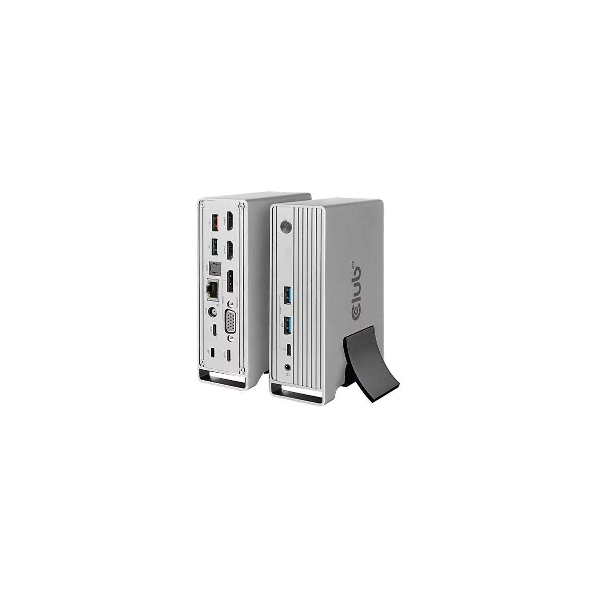 Club 3D - Dockingstation - USB-C - VGA, 2 x HDMI, DP - GigE