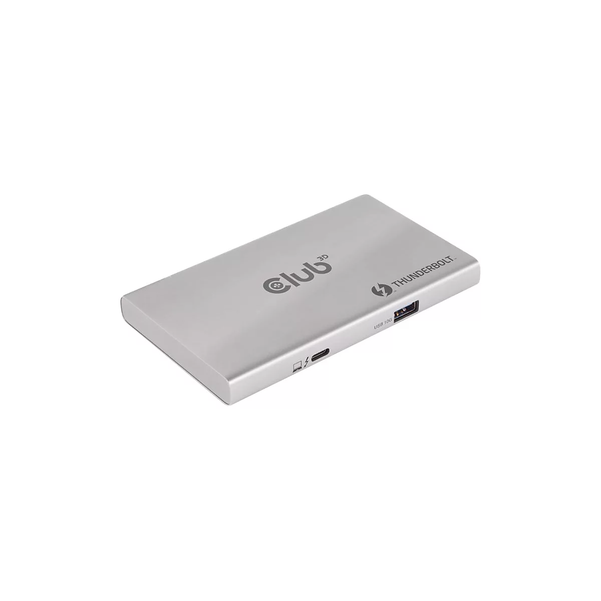 Club 3D Thunderbolt 4 Portable 5-in-1 Hub with Smart Power - Dockingstation - Thunderbolt 4