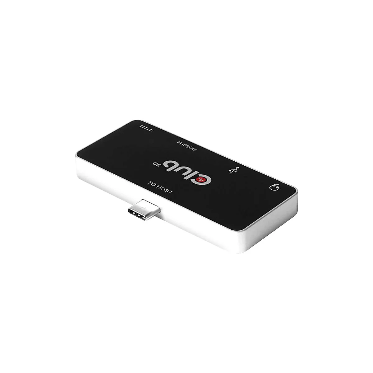 Club 3D USB Type C 4-in-1 Hub - Dockingstation - USB-C - HDMI