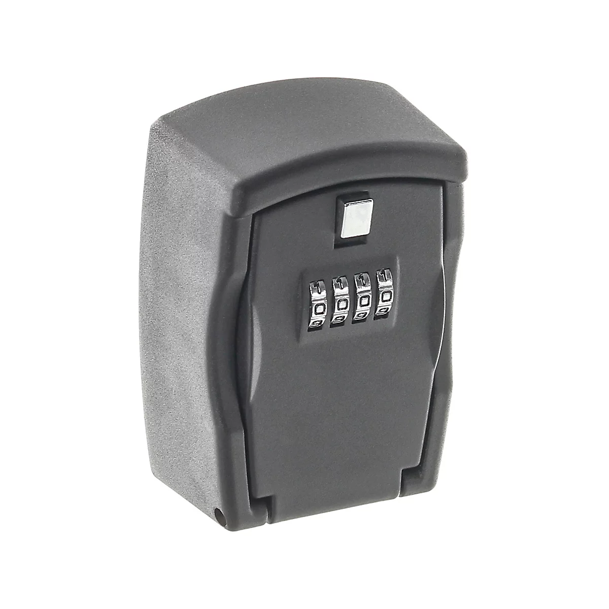 Coffre-fort à clés Rottner Key Protect, serrure mécanique à combinaison de chiffres, 4 positions, montage mural, L 90 x P 60 x H 130 mm, acier moulé, noir