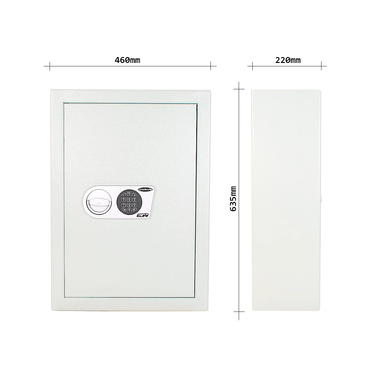 Coffre-fort à clés Rottner VDMA A ST 150 Premium serrure électronique gris