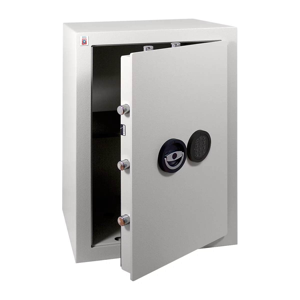 Coffre-fort à intégrer dans un meuble ZM 5 ELO, EN 1143-1, degré de résistance I, isol. anti-feu. DIN 4102, L 450 x P 400 x H 950 mm, 88 l