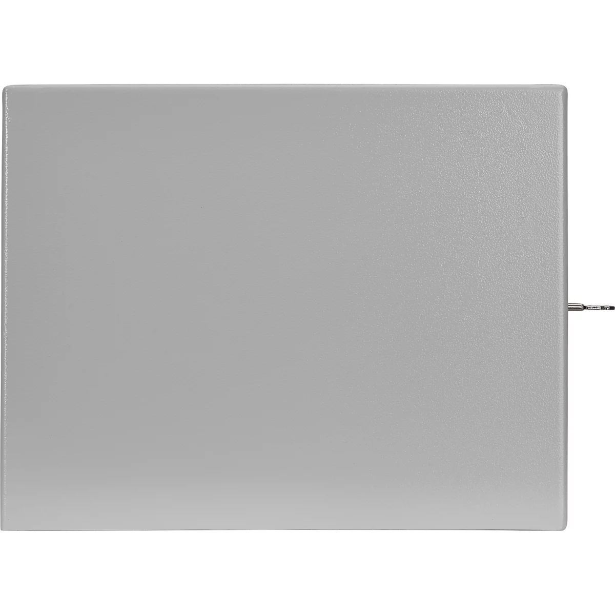 Coffre-fort de meubles Format Atlanta, 23 l, charnières à droite, serrure à double panneton, 2 clés, L 420 x P 380 x H 300 mm, gris clair RAL 7035
