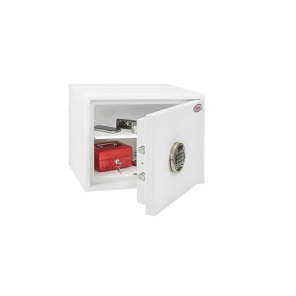 Coffre-fort de sécurité Fortress, série SS1182, H 350 x l. 450 x P 350 mm, serrure électronique