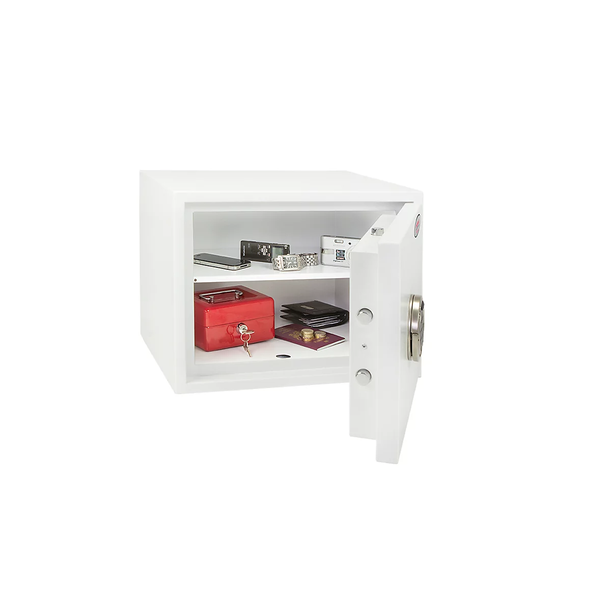 Coffre-fort de sécurité Fortress, série SS1182, H 350 x l. 450 x P 350 mm, serrure électronique