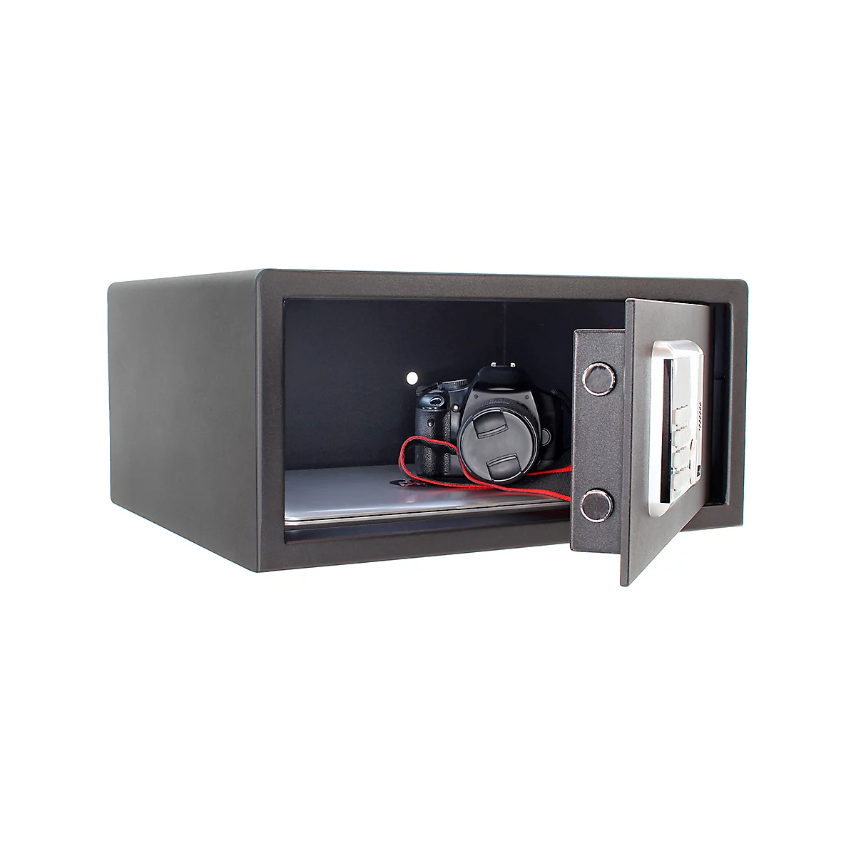 Coffre-fort électronique pour ordinateur portable Rottner avec serrure RFID, L 200 x P 435 x H 370 mm