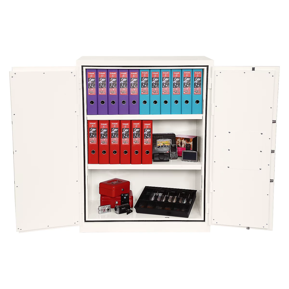Coffre-fort ignifuge FS 1512 K, serrure à clé