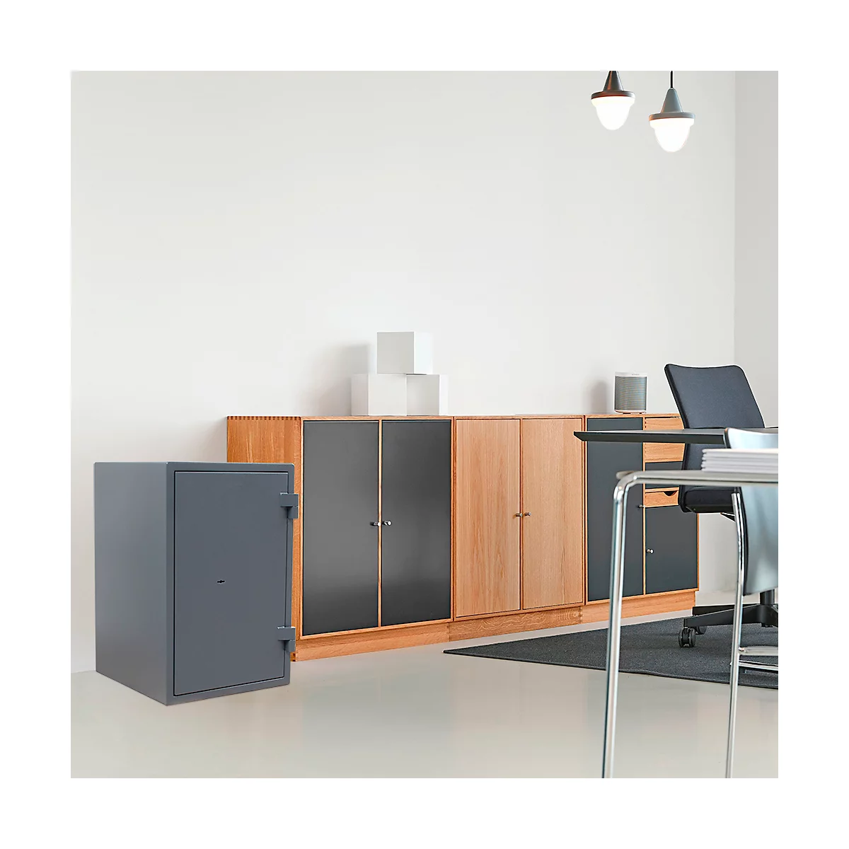 Coffre-fort ignifuge pour documents Rottner FireHero 65 serrure à double panneton