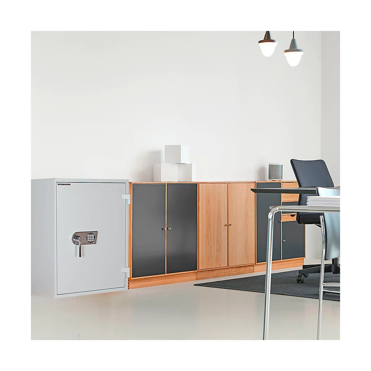 Coffre-fort ignifuge Rottner EN1 Opal Fire OPD-85 serrure électronique IT Premium
