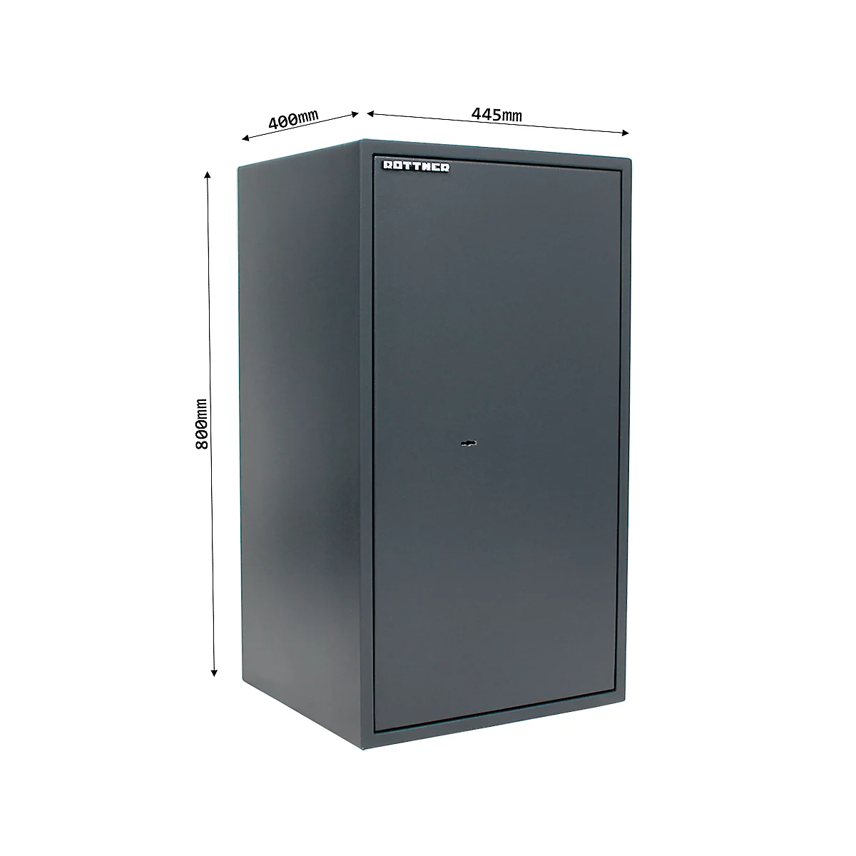 Coffre-fort pour meubles Rottner PowerSafe 800 IT serrure à double panneton