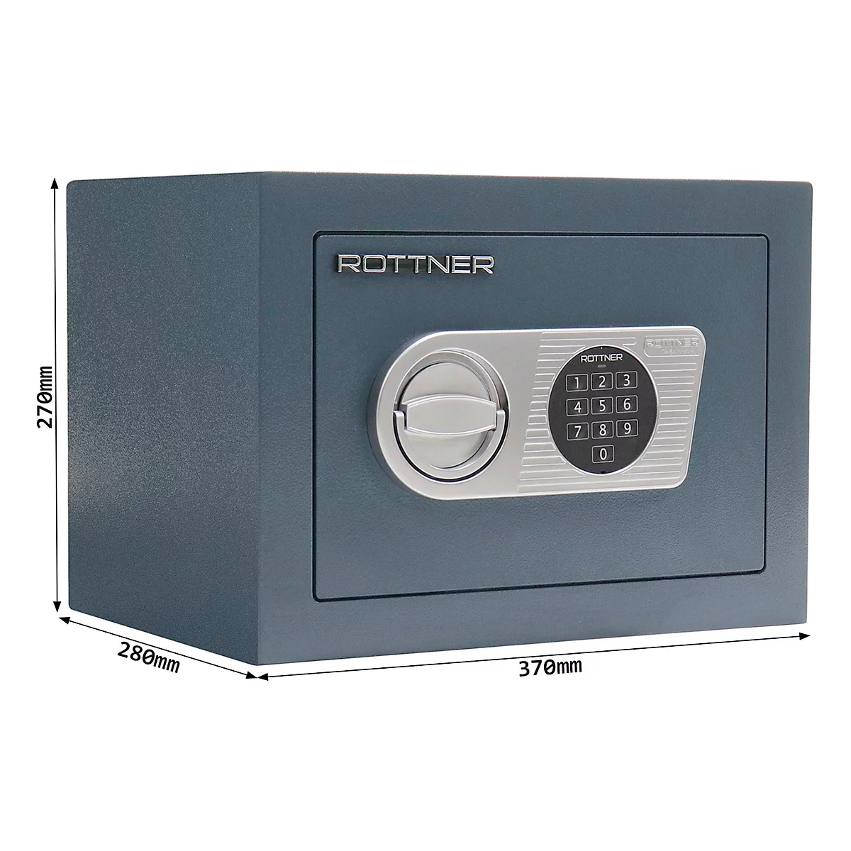 Coffre-fort Rottner Samoa 26 avec serrure électronique