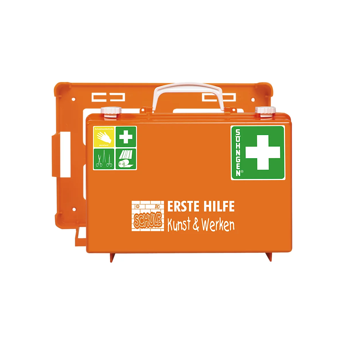 Coffret de premiers secours Art & Travaux manuels Soehngen, plastique ABS, pour domaines artisanaux