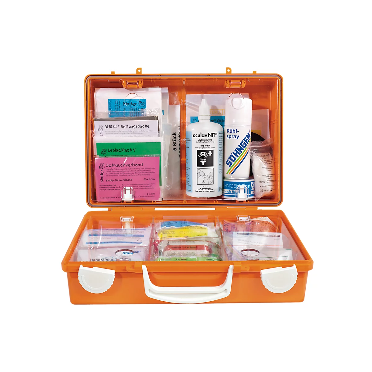 Coffret de premiers secours Art & Travaux manuels Soehngen, plastique ABS, pour domaines artisanaux