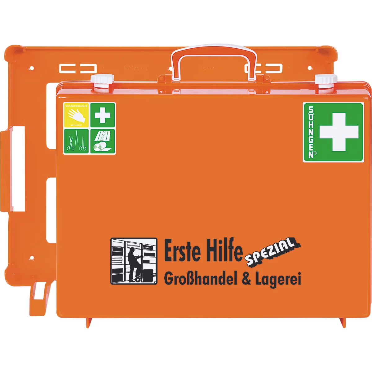Coffret de premiers secours mobile, pour commerce de gros et stockage