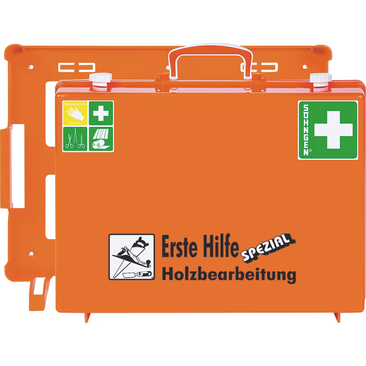 Coffret de premiers secours mobile, pour travail du bois