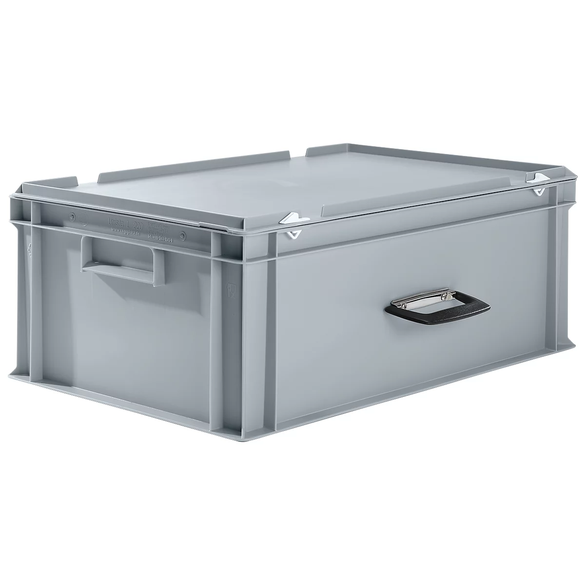 Coffret - polypropylène - L 600 x P 400 x H 230 mm - 46 litres