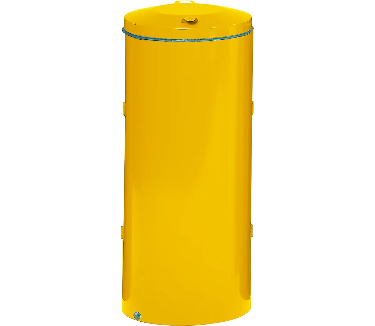 Colector de residuos compacto, amarillo