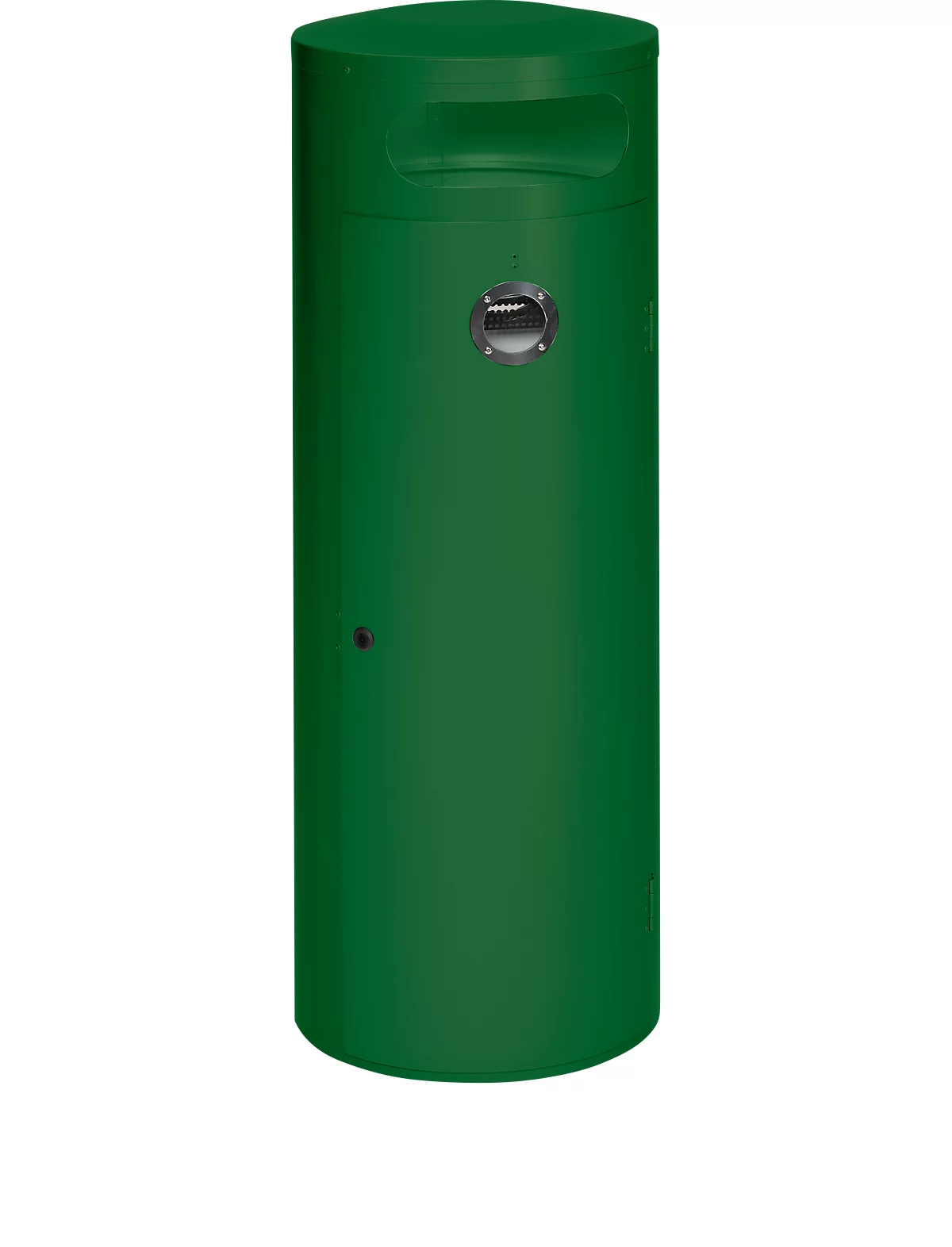 Colector de residuos KS 90, con cenicero interior, verde musgo