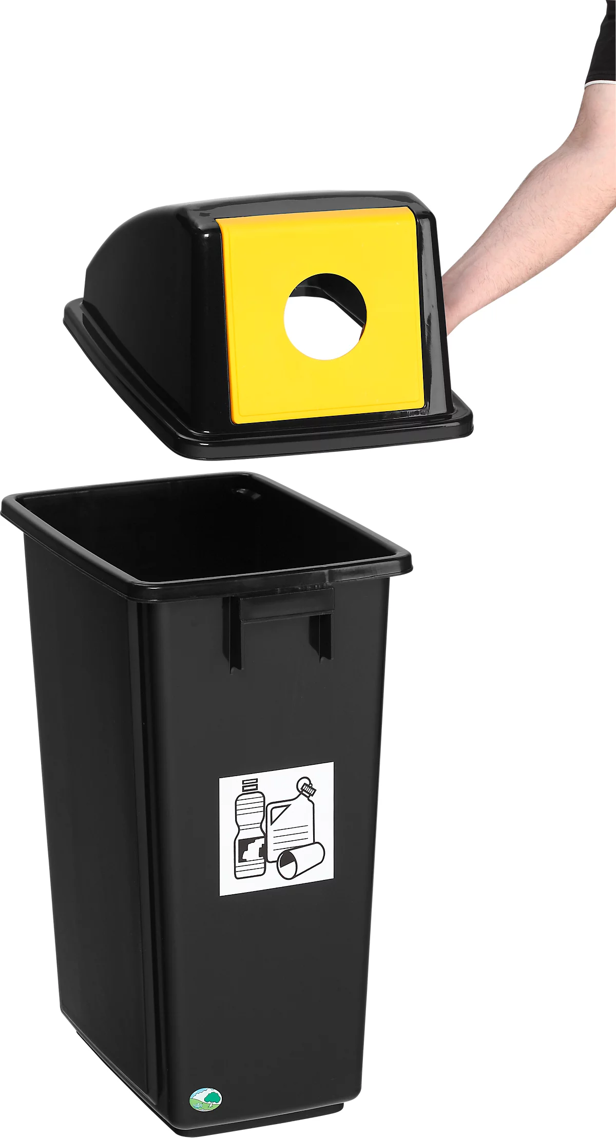 Colector de residuos reciclables 58 l, «Residuos domésticos»