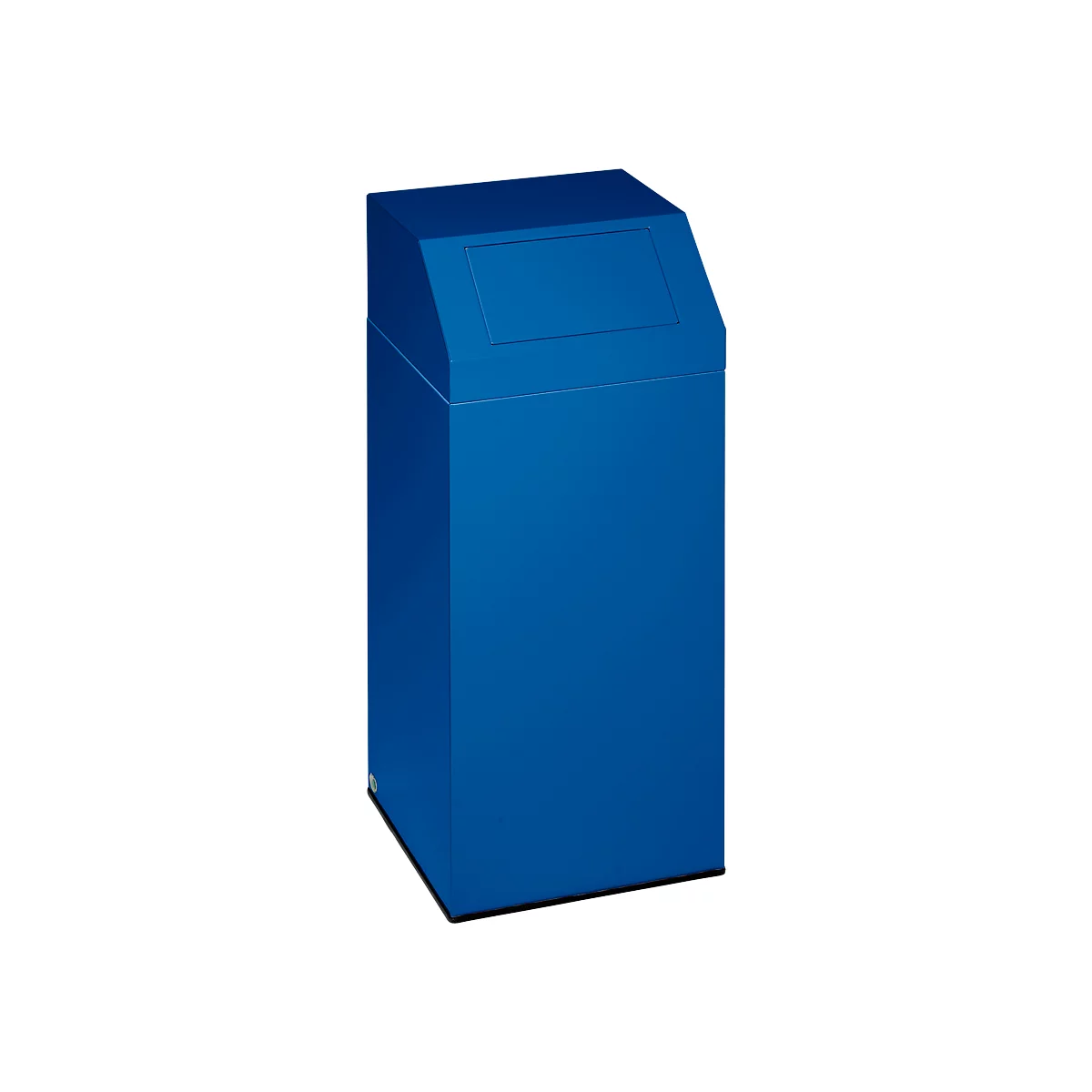 Colector de residuos reciclables VAR, capacidad 45 l, azul genciana