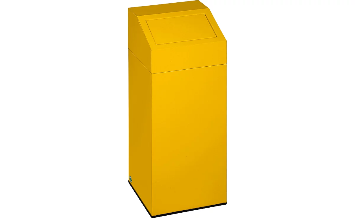 Colector de residuos reciclables VAR, capacidad 76 l, amarillo