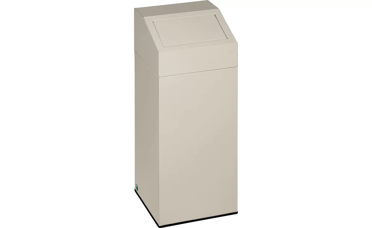 Colector de residuos reciclables VAR, capacidad 76 l, gris