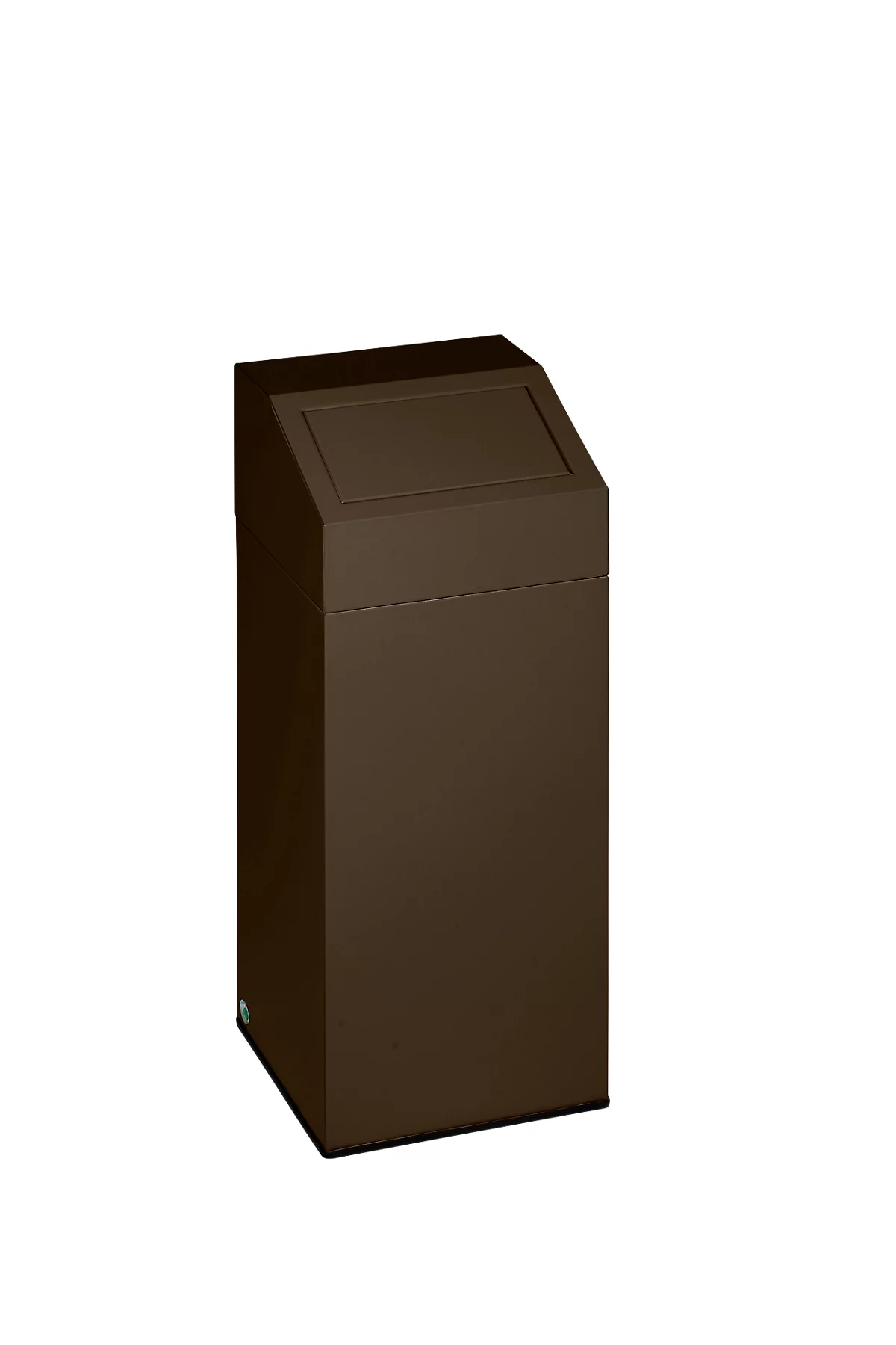 Colector de residuos reciclables VAR, capacidad 76 l, marrón oscuro