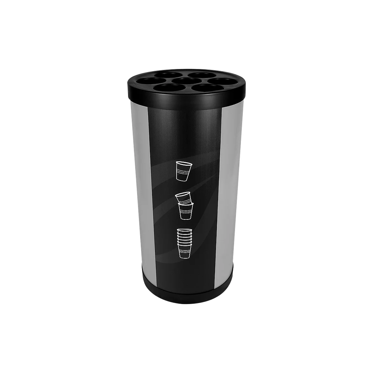 Colector de vasos JUNIOR XXL BECHER negro