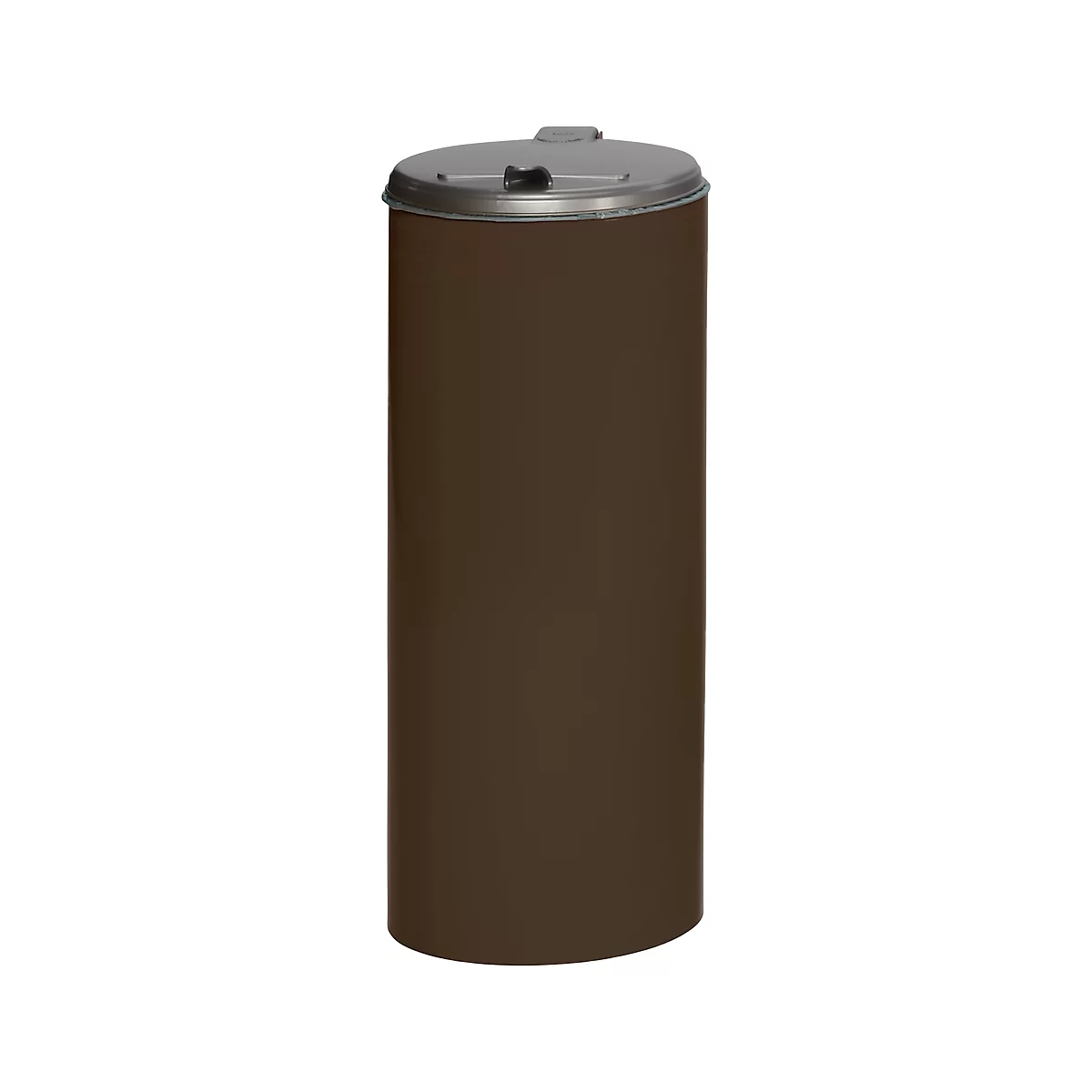 Collecteur de déchets avec ouverture arrière, brun, poids 8,75 kg