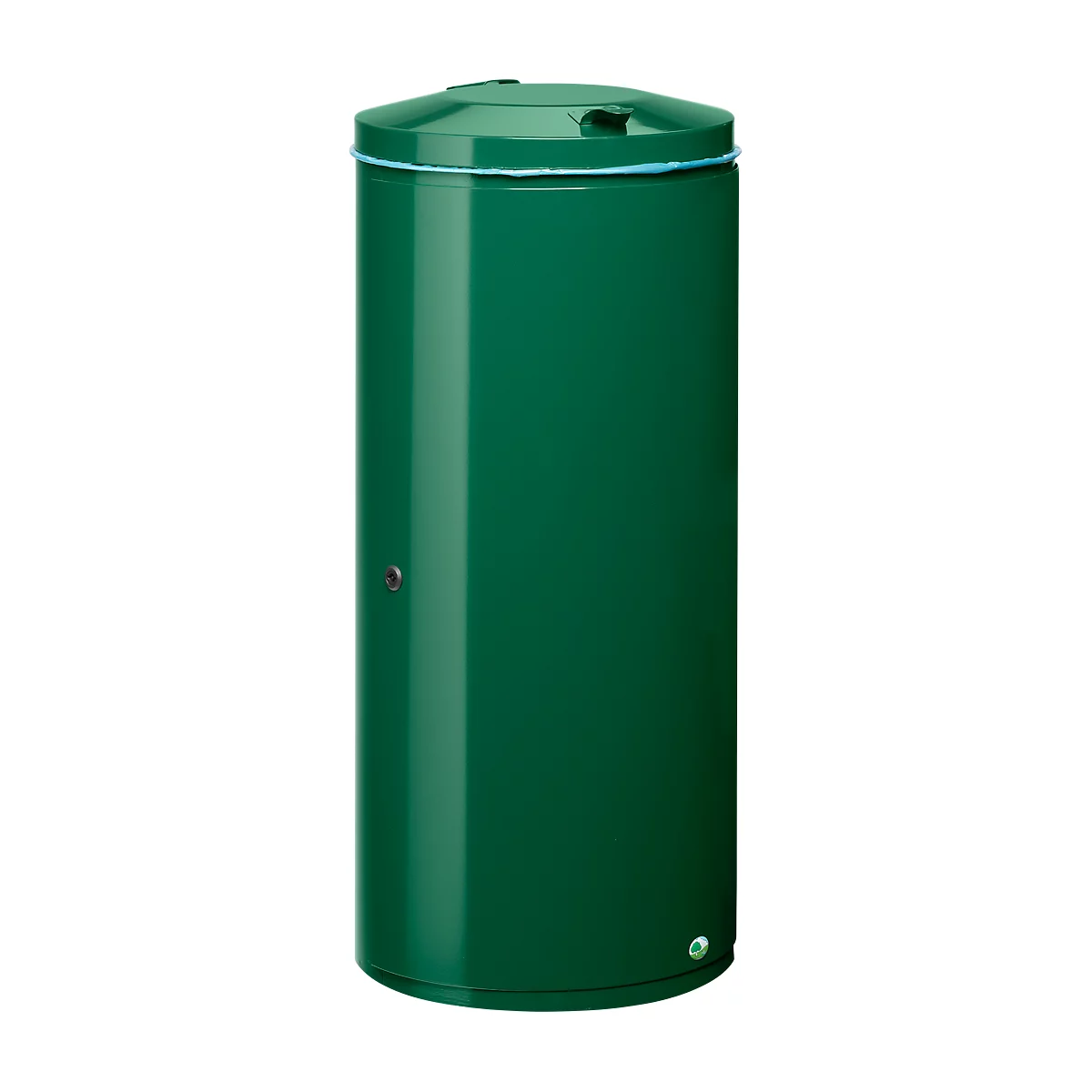 Collecteur de déchets, vert mousse