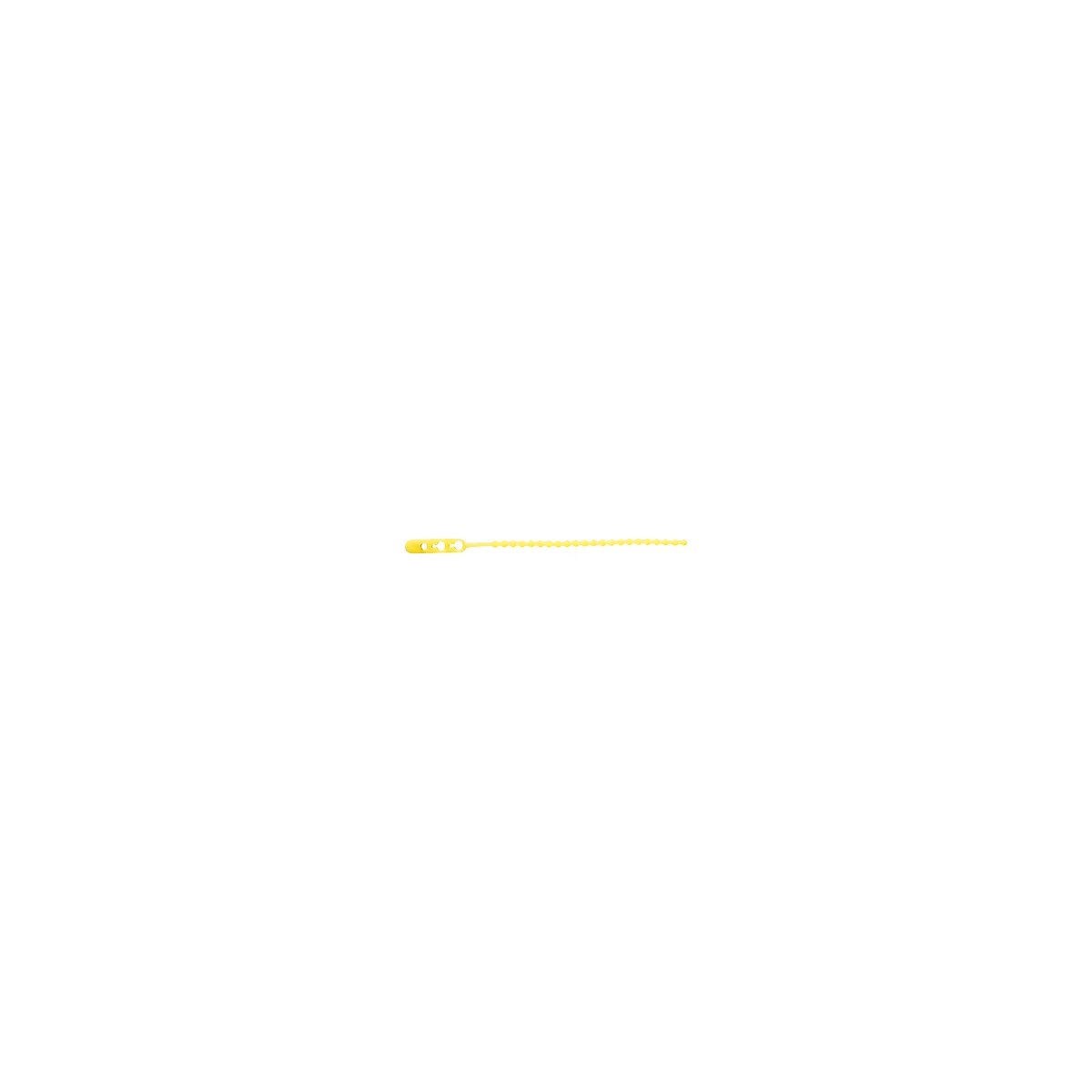 Collier de câblage, 140 x 3,5 mm, jaune