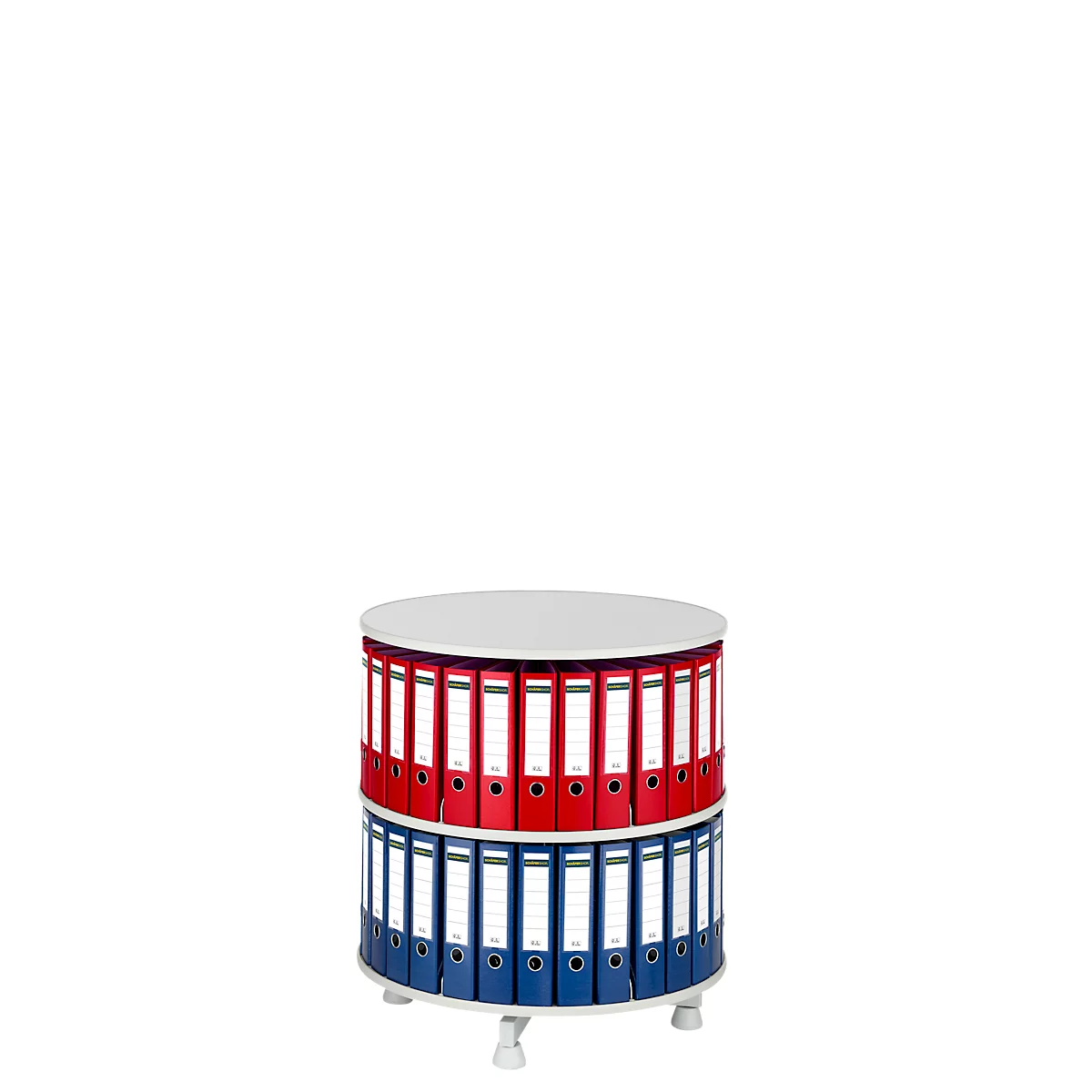 Colonne rotative à 2 étages pour classeurs à levier, sans classeur à levier, H 880 mm
