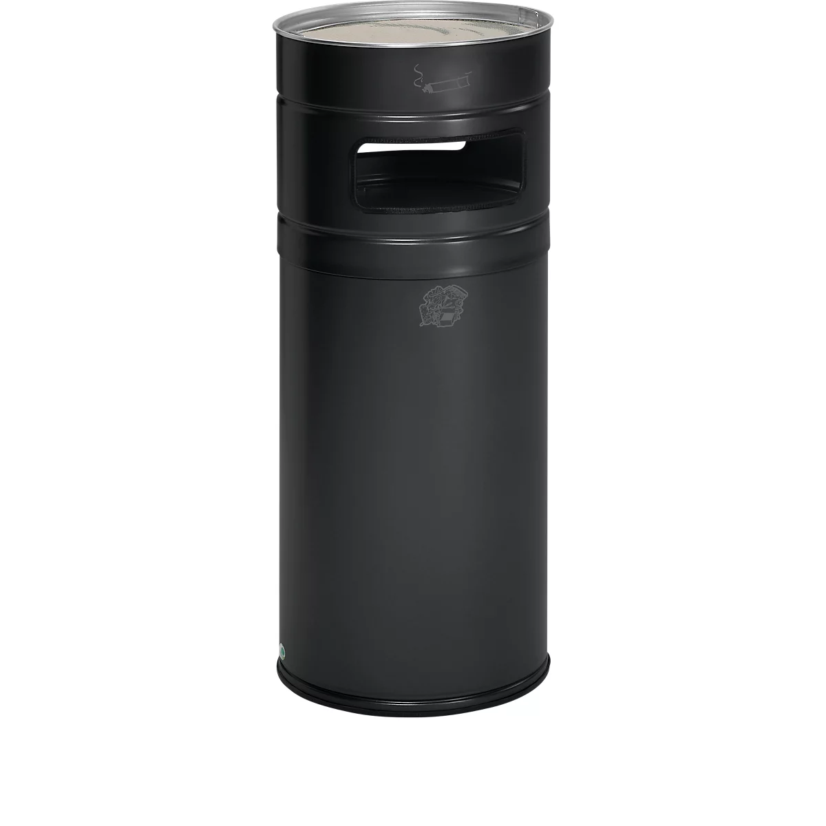 Combi-asbak H 100, antraciet