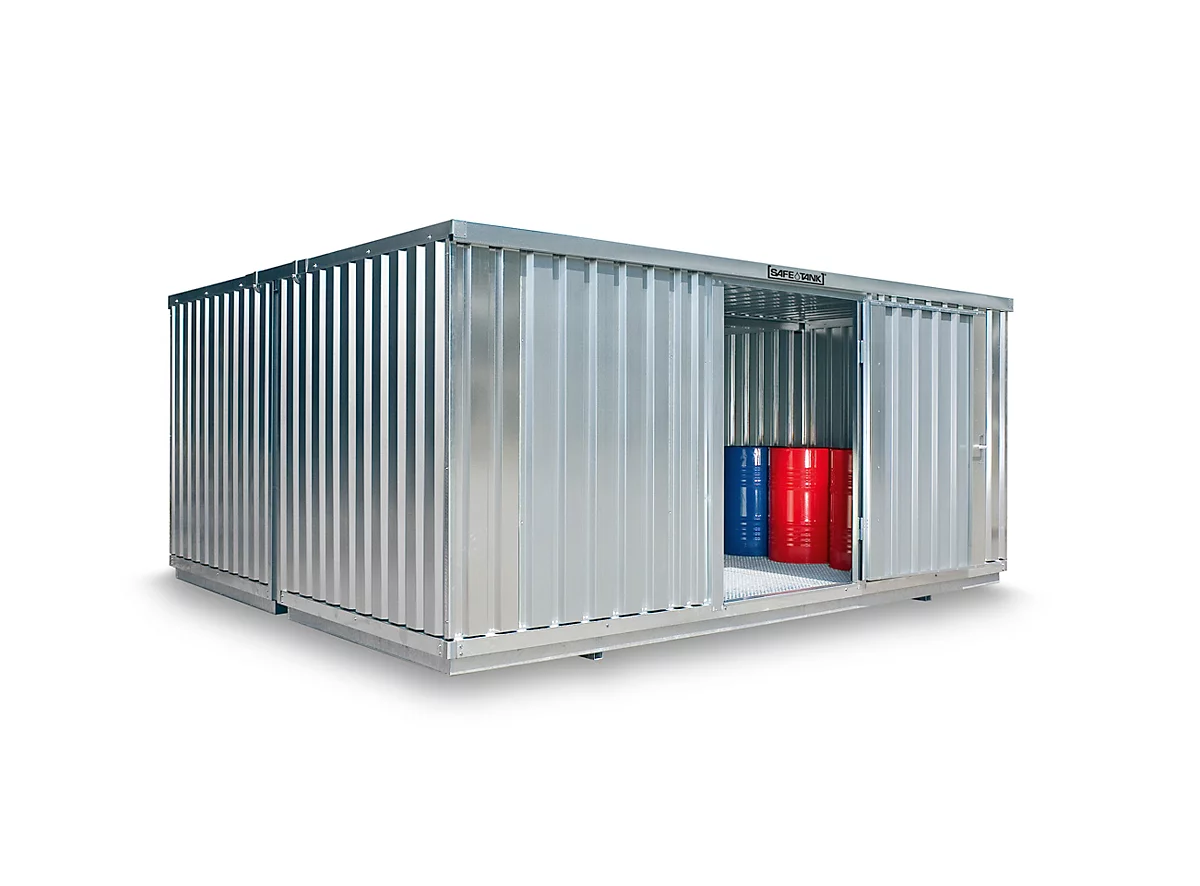 Combinación de contenedores SAFE TANK 4000, para almacenamiento pasivo