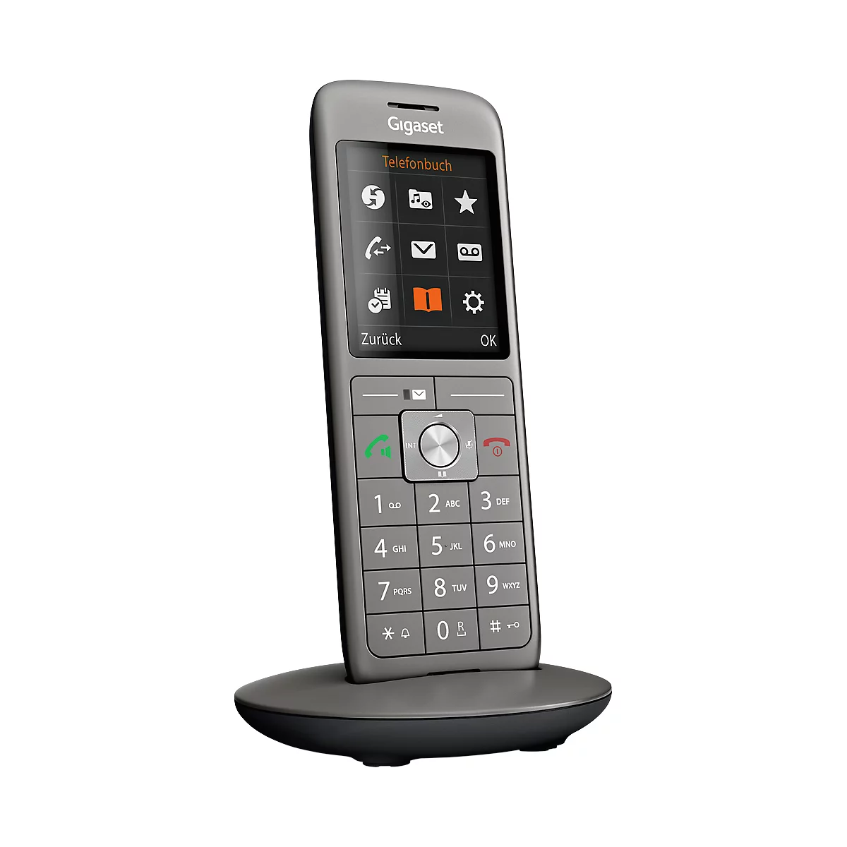 Combiné CL660HX Gigaset, combiné universel, avec socle de chargement