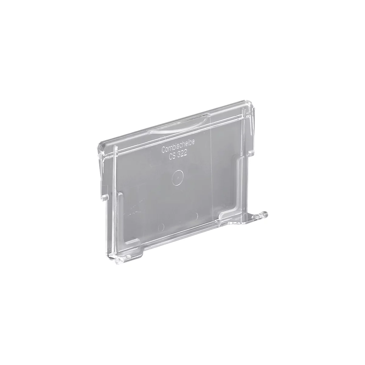 Combivenster voor magazijnbak LF 322, uitneembaar, transparant, 10 stuks