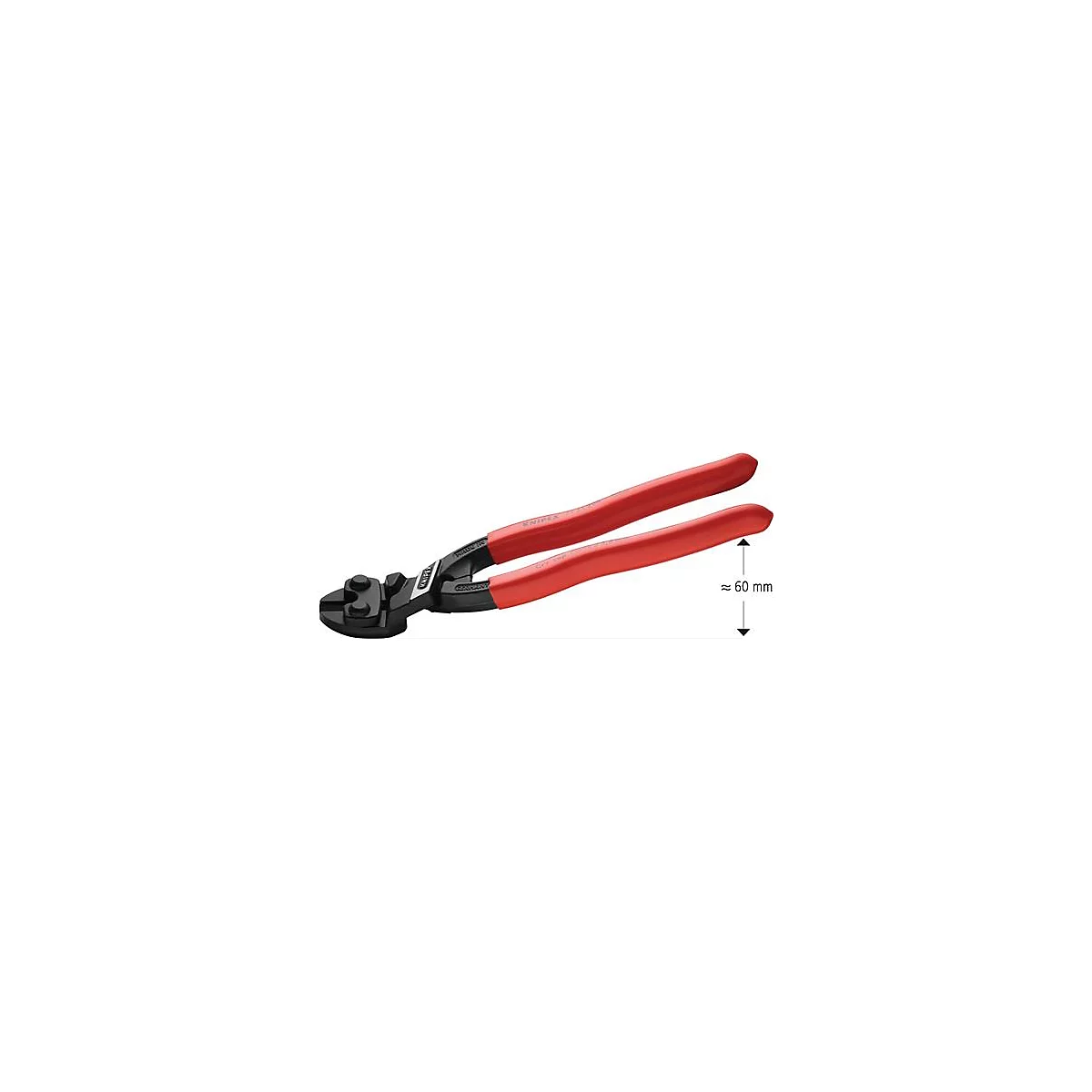 Compacte boutensnijder CoBolt® L.200mm Ku. deksel 20deg 3.6mm