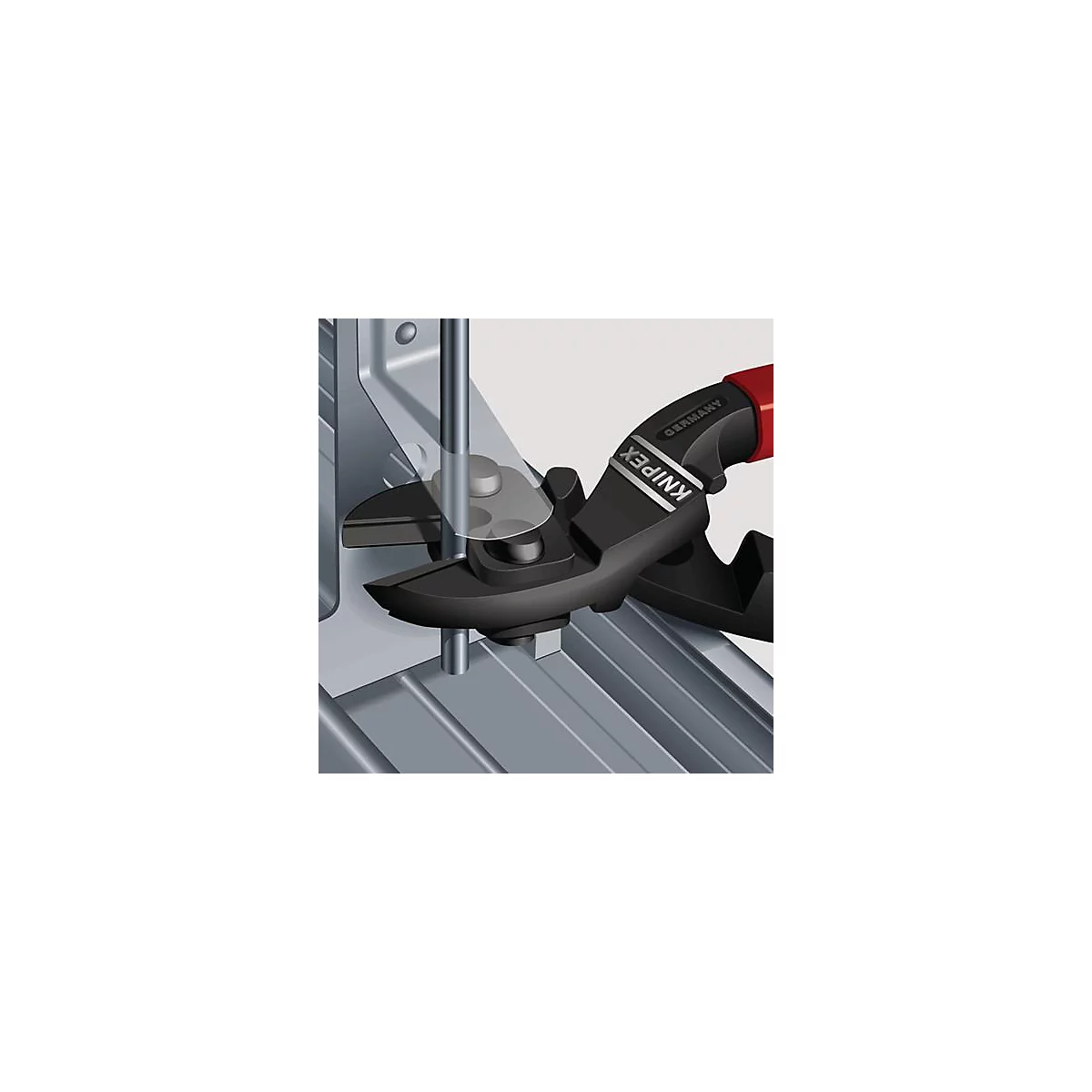 Compacte boutensnijder CoBolt® L.250mm Ku.-coating ger.4,2mm