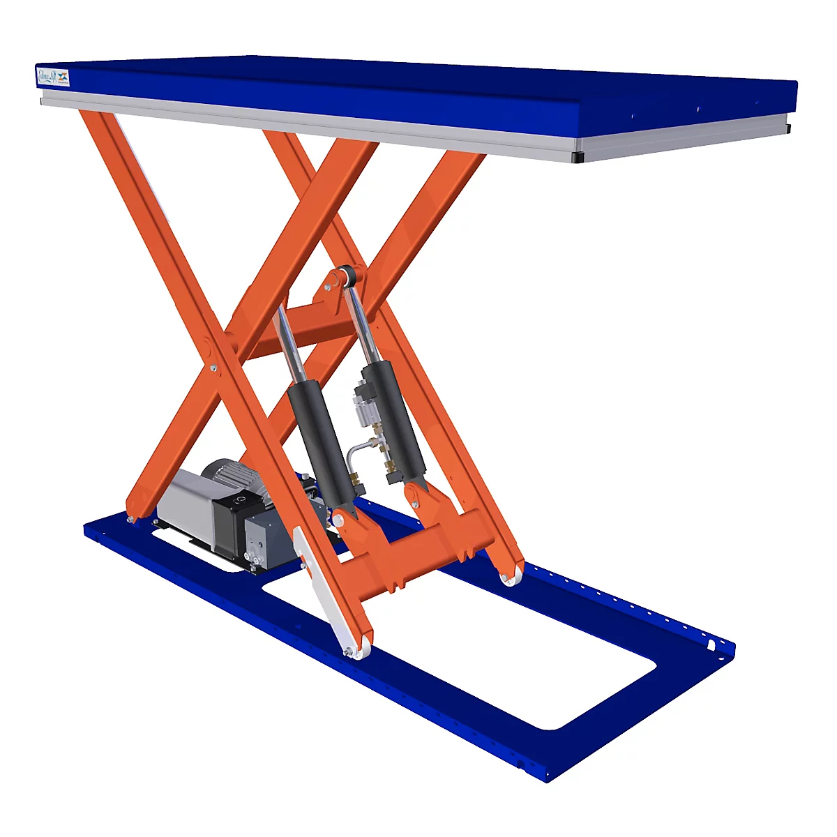 Compacte schaarheftafel TM 1000, 1000 kg draagvermogen