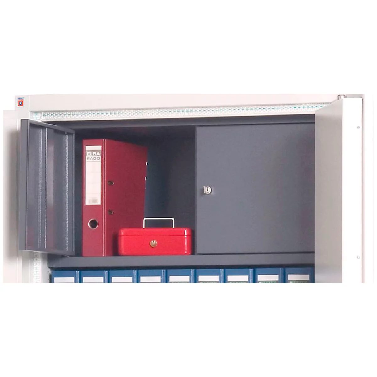 Compartiment intérieur avec serrure à cylindre pour TSF 1012 + 1912