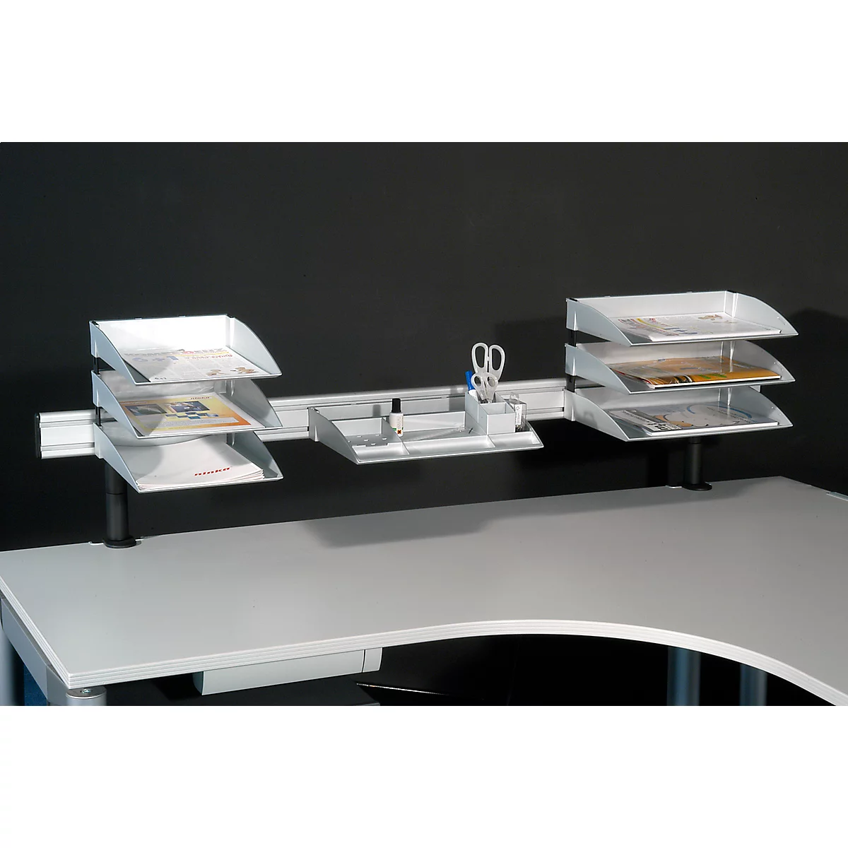 Compartiments de rangement Board Master novus, gris clair