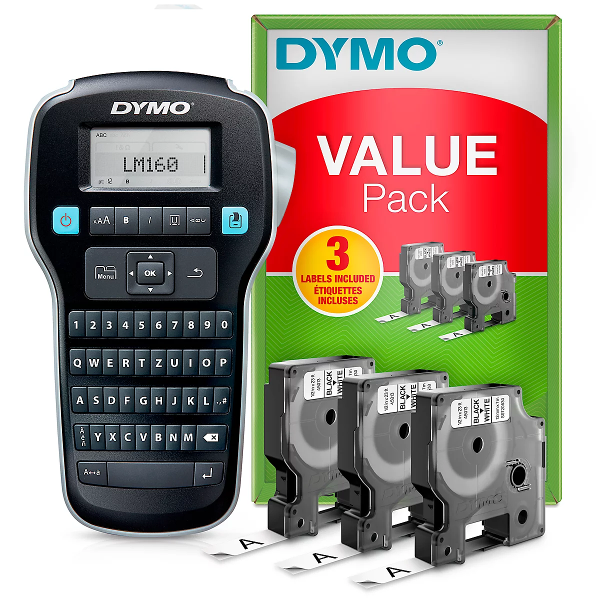 Complete set etikettenprinter DYMO® LabelManager™ 160, met ...
