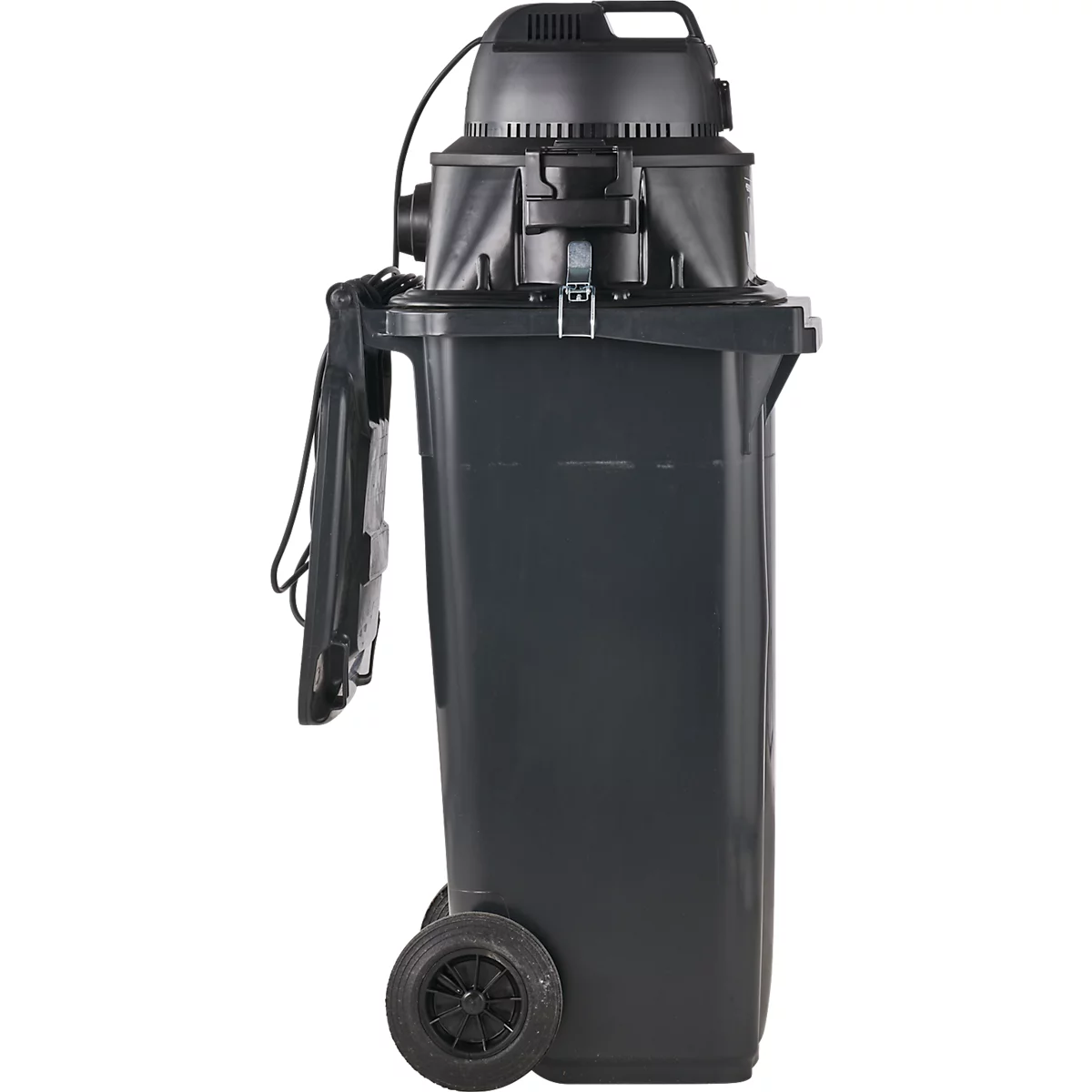 Complete set nat-droogzuiger, zonder gereedschapshouder, incl. grote afvalbak voor 120 l, 1 patroonfilter &amp; 1 vliesfilter, antraciet